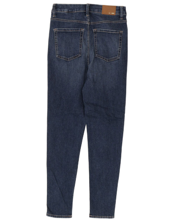 Jeans skinny Ivy da donna Marks & Spencer UK 8 piccoli W26 L26 cotone blu