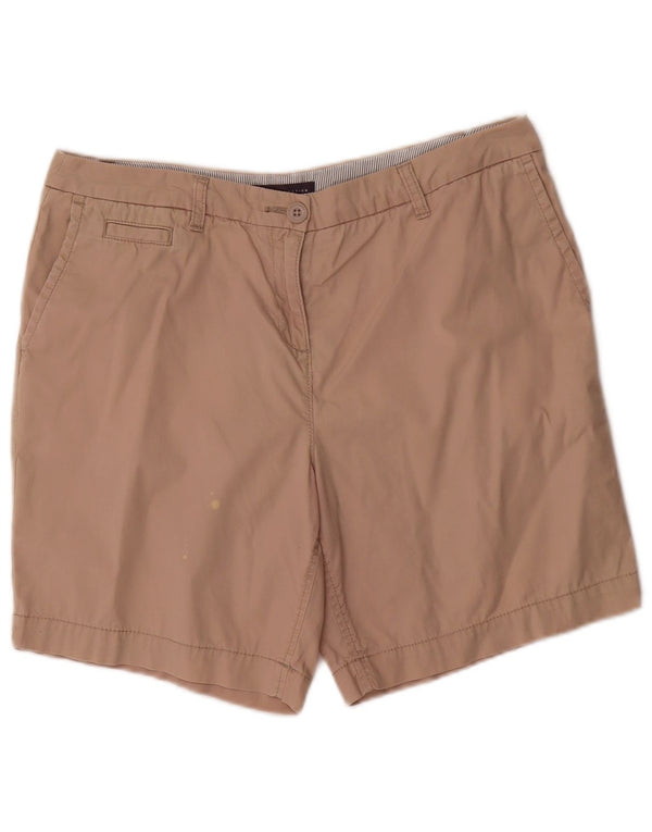 Pantaloncini chino da donna Marks & Spencer UK 14 Large W32 Cotone beige