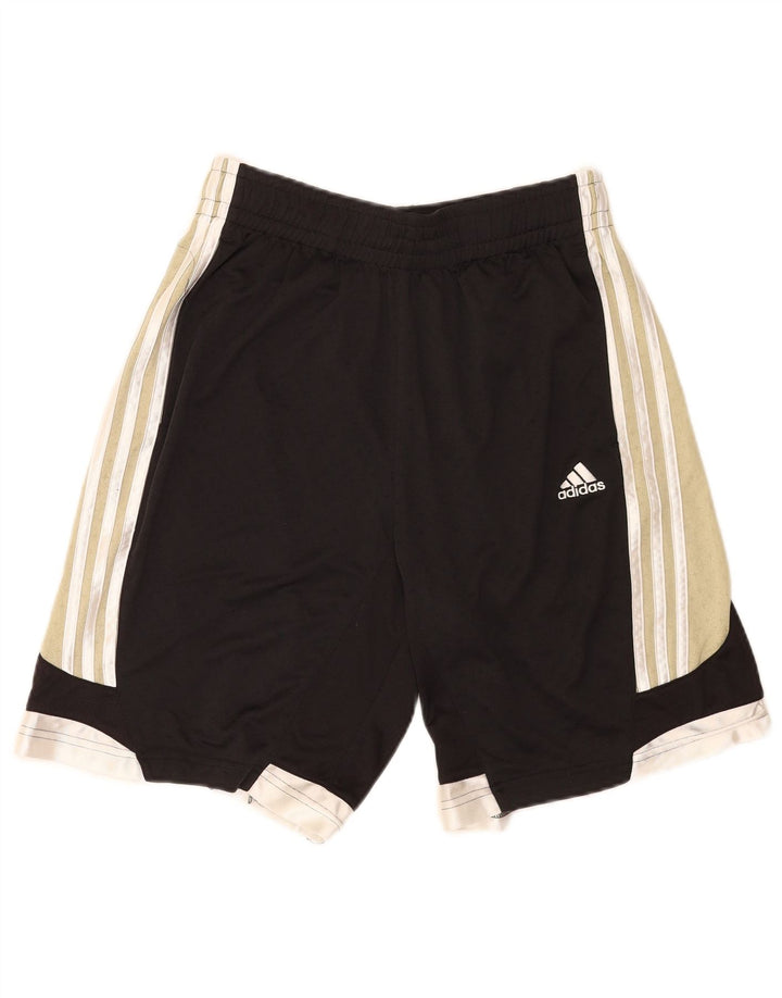 Pantaloncini sportivi Adidas Climacool da uomo XL Poliestere color block nero