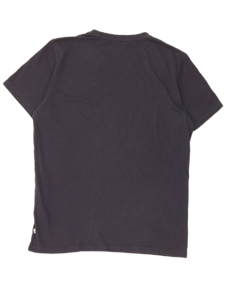 T-shirt da uomo Fjall Raven Top in cotone nero medio