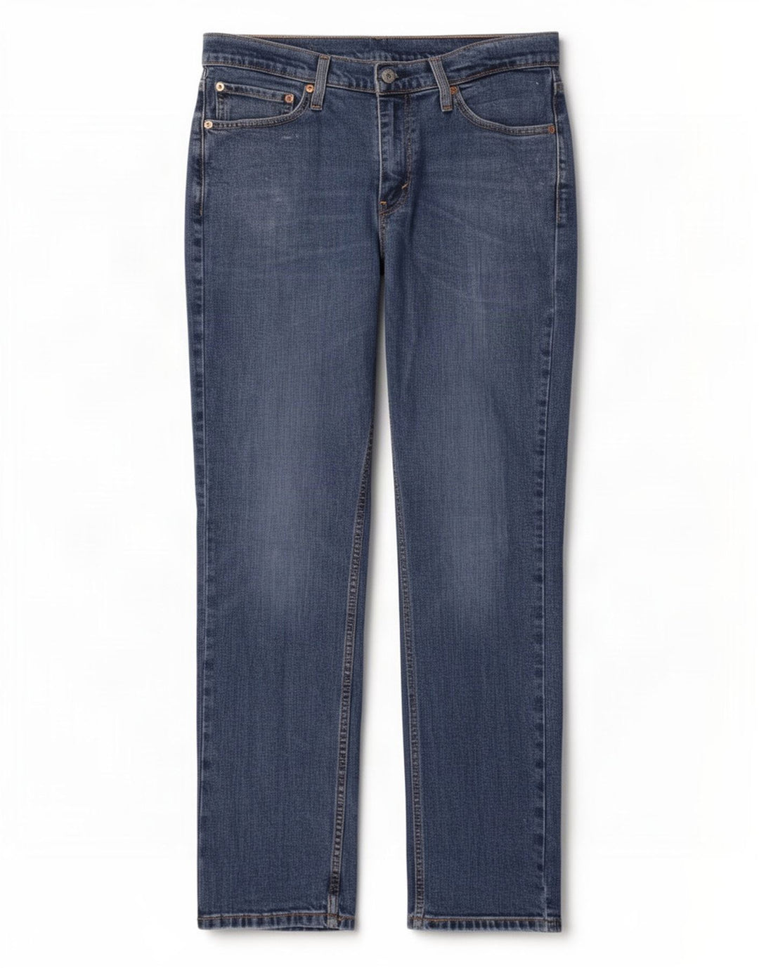 Levi's Uomo 511 Slim Jeans W32 L32 Cotone Blu
