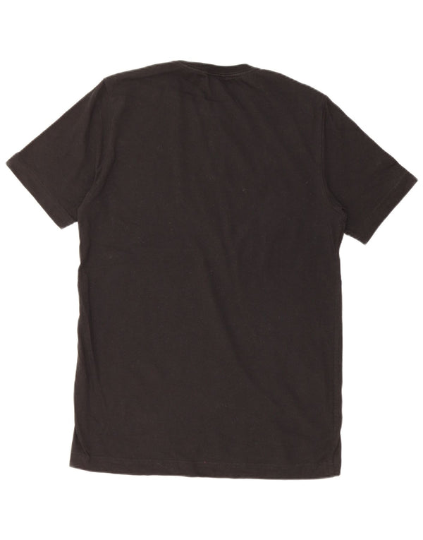 T-shirt grafica ADIDAS per bambina 13-14 anni in cotone nero