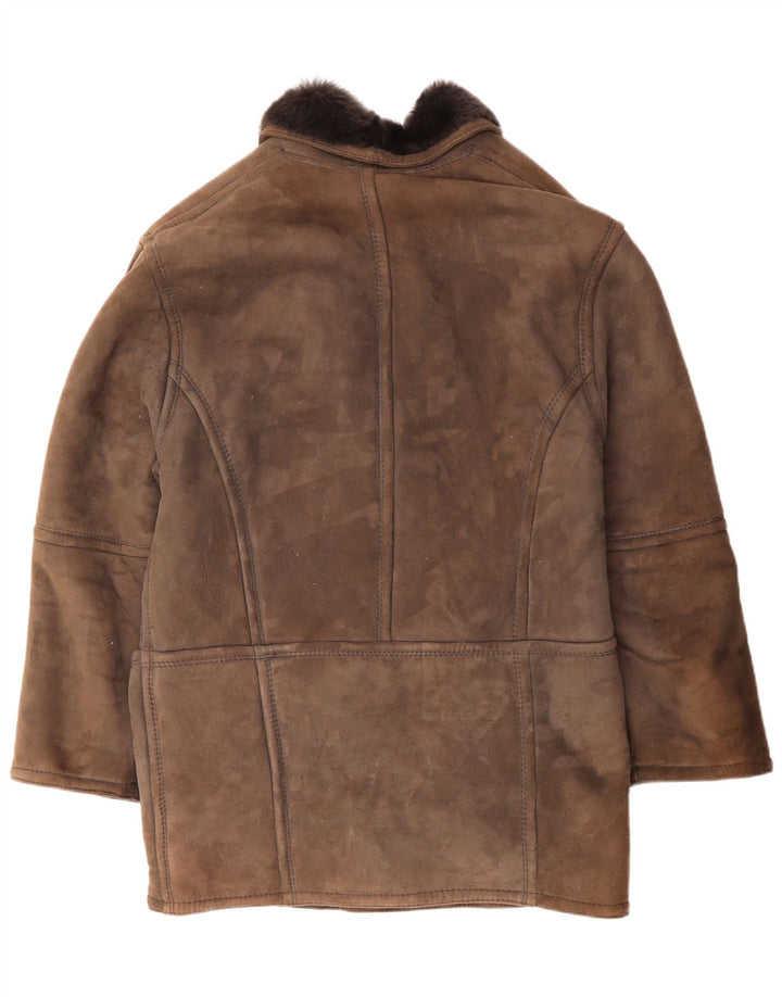 CONBIPEL Giubbotto Shearling Uomo IT 48 Marrone Medio