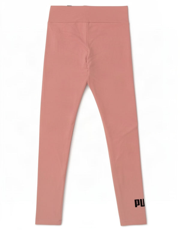 Leggings grafici da donna Puma UK 6 XS cotone rosa