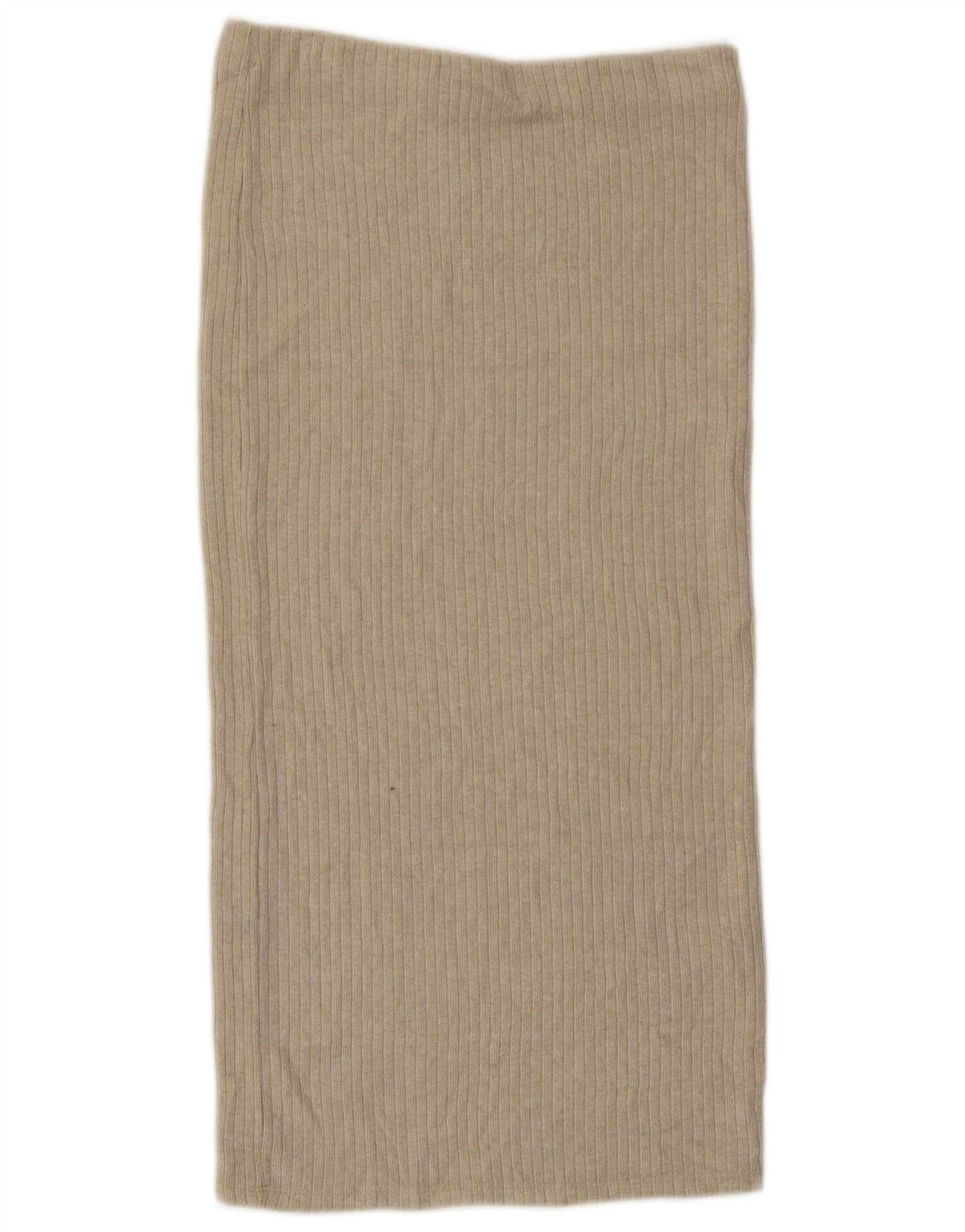 Gonna midi a vita alta da donna ZARA grande W30 in viscosa grigia