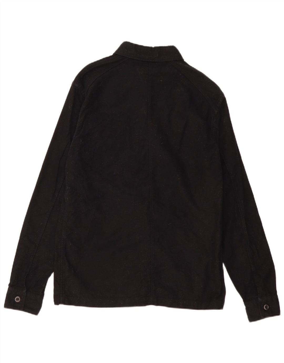 Camicia da uomo All Saints piccola in cotone nero