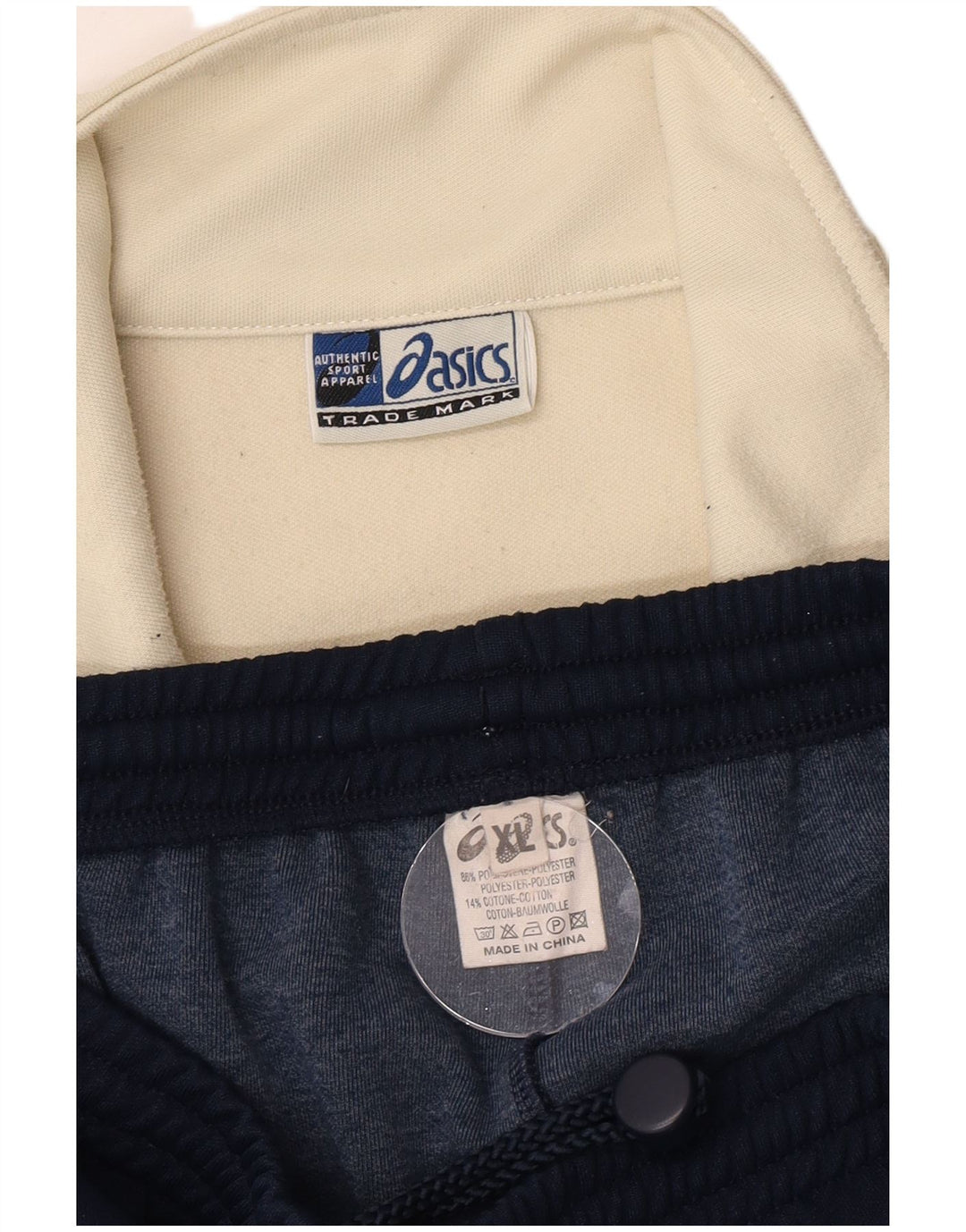 Tuta intera grafica da uomo Oasis XL Poliestere color block blu navy