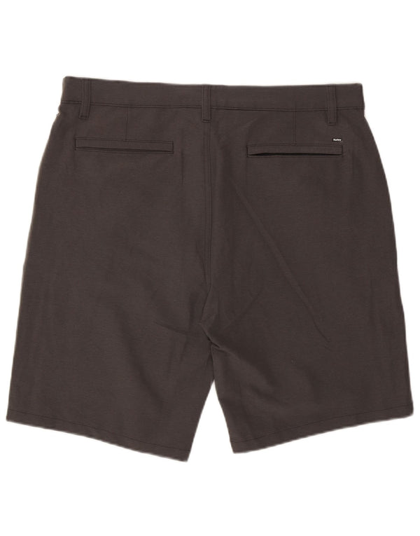 Pantaloncini chino da uomo Hurley W36 Large grigi in poliacrilico