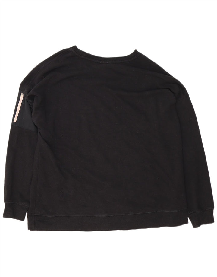 Felpa grafica da uomo Reebok Jumper XL Nera