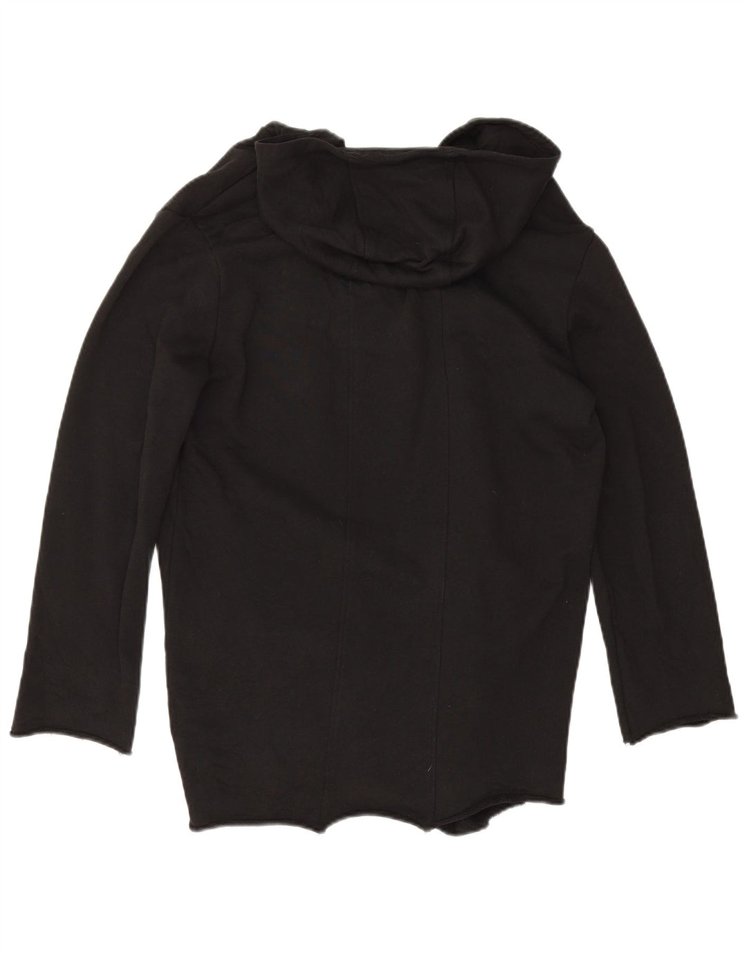 Maglione cardigan aperto con cappuccio oversize da donna Zara UK 10 piccolo nero