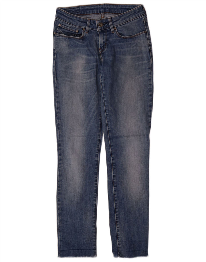 Jeans slim da donna LEVI'S W27 L28 cotone blu