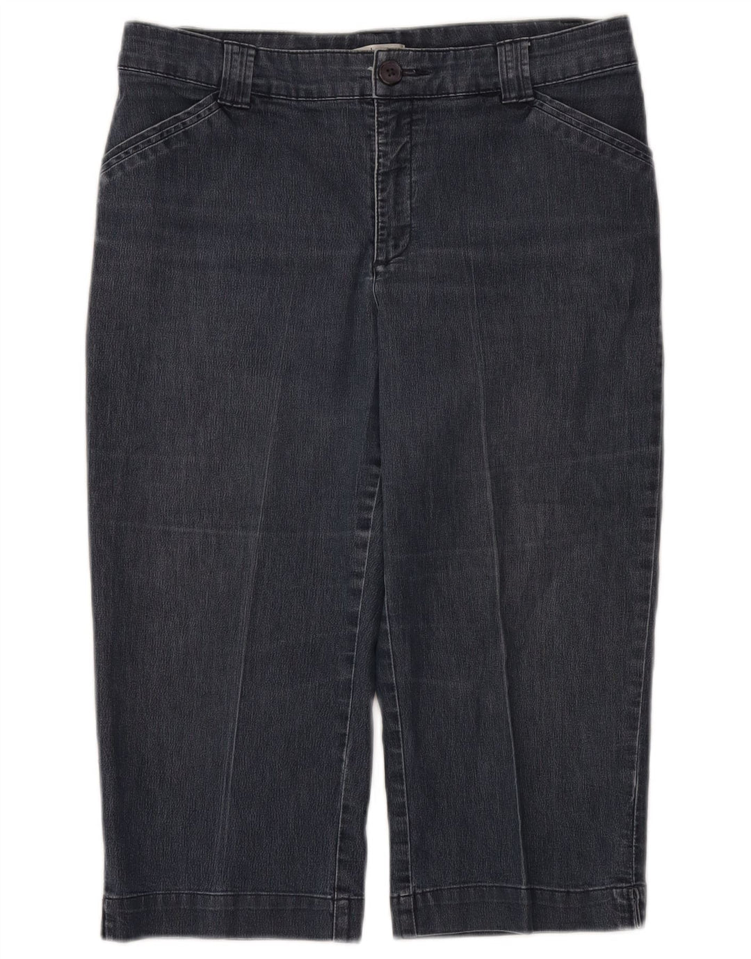 Jeans Capri da donna Lee US 12 Large W32 cotone blu navy