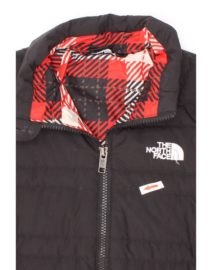 Giacca imbottita per ragazzi The North Face 7-8 anni piccola in poliestere nero