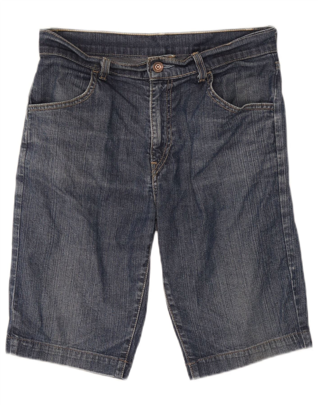 Pantaloncini di jeans da uomo LEVI'S W31 cotone blu medio