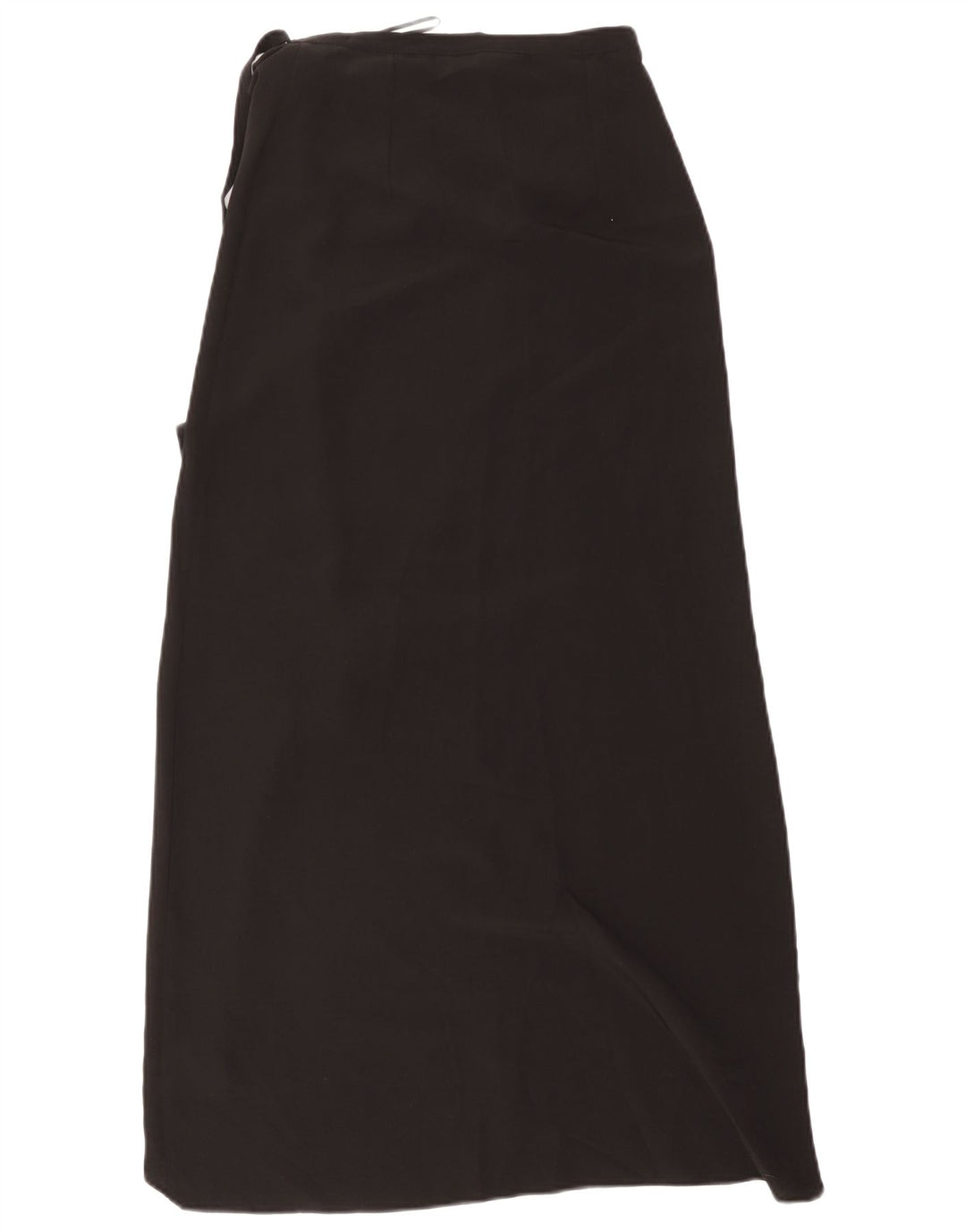 Gonna maxi avvolgente da donna Topshop UK 8 piccola W26 poliestere nero
