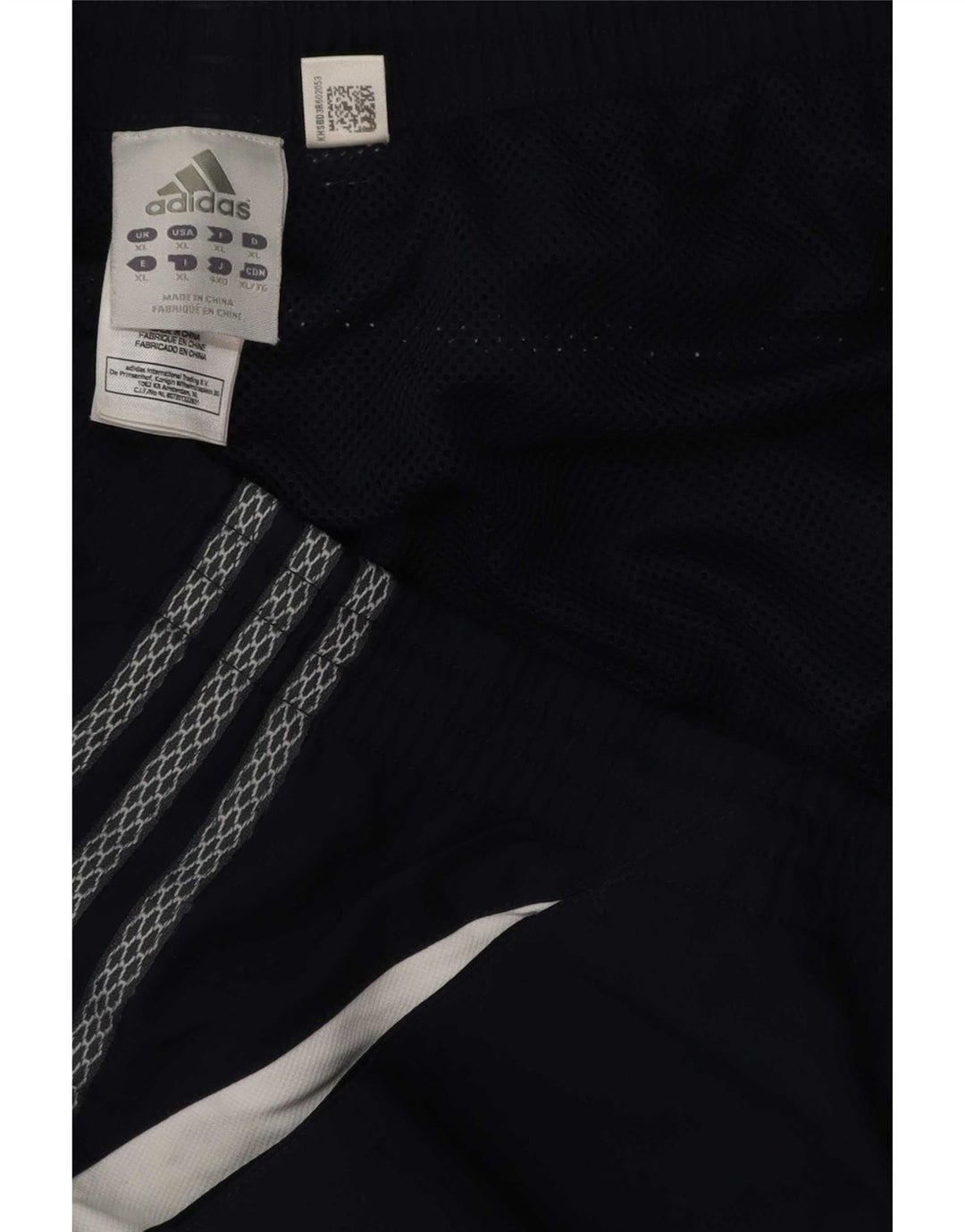 Pantaloncini sportivi Adidas Climacool da uomo XL in poliestere color block blu navy