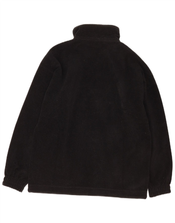 Maglione in pile da uomo Fila con zip e collo IT 46 piccolo nero