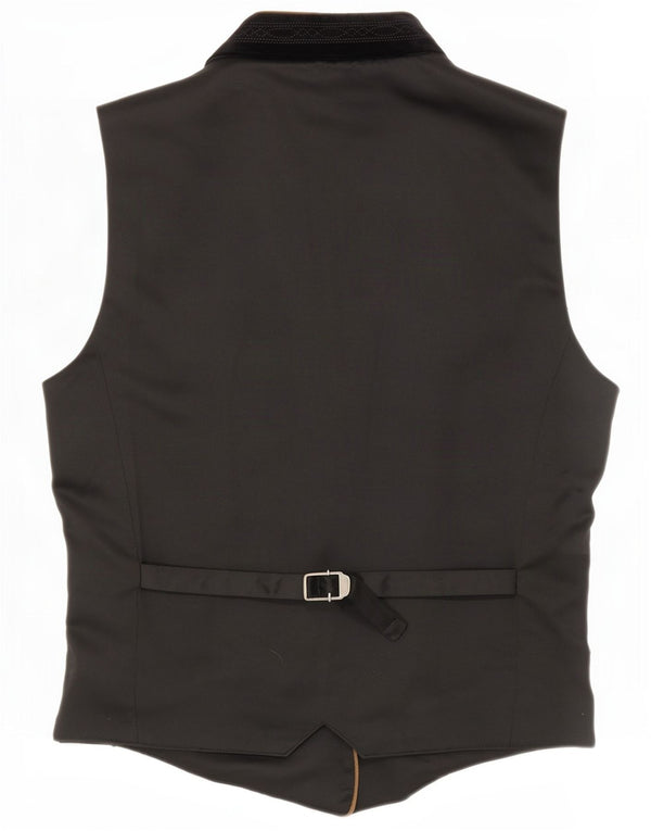 Stockerpoint Gilet da donna in velluto IT 52 2XL Nero floreale