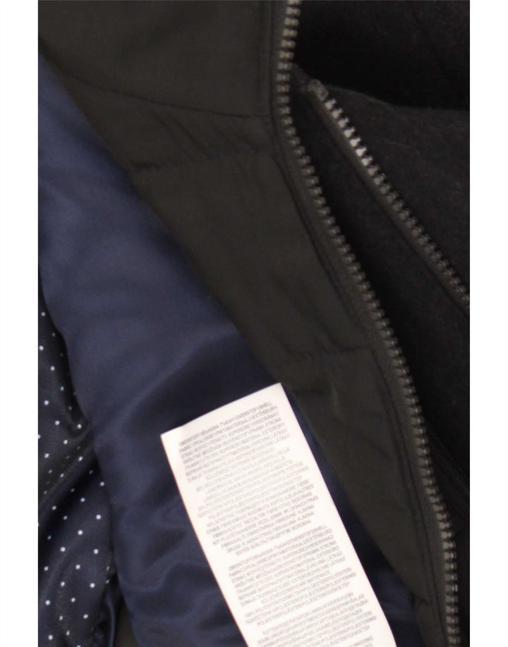 Cappotto giacca a vento da uomo Pierre Cardin IT 50 Large in lana blu navy