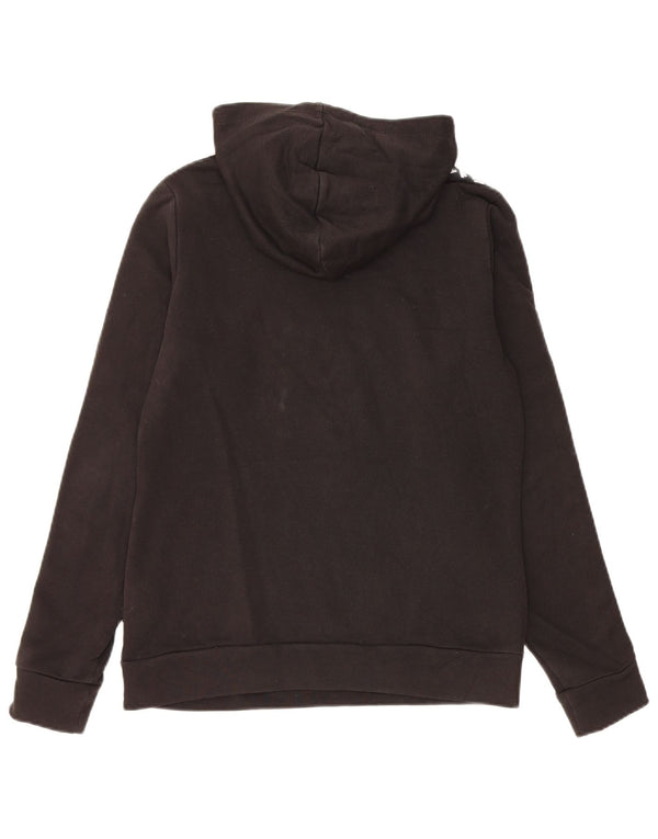 Felpa con cappuccio grafica da donna Puma UK 10 piccola in cotone nero