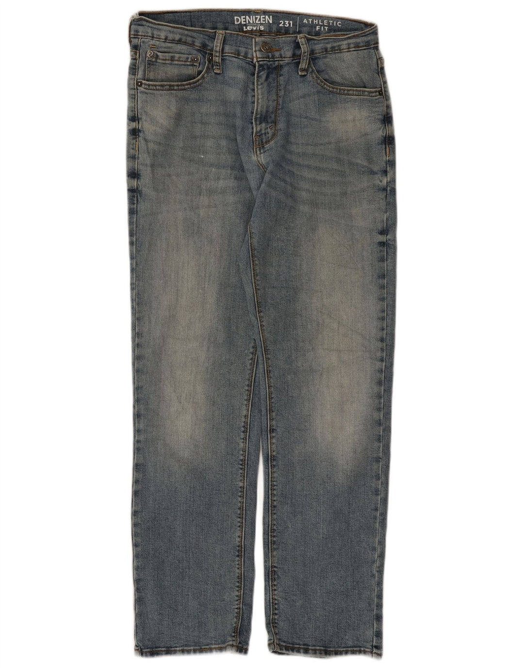 Jeans dritti Denizen da uomo Levi's W30 L30 in cotone blu