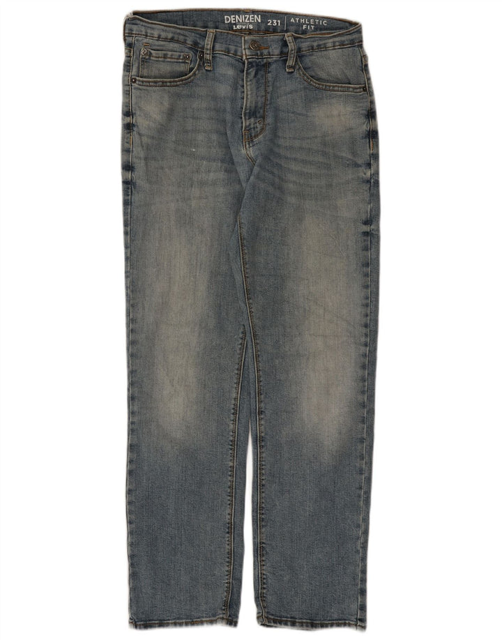 Jeans dritti Denizen da uomo Levi's W30 L30 in cotone blu
