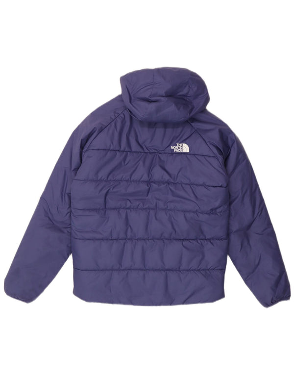 Giacca imbottita reversibile con cappuccio The North Face da ragazzo 14-15 anni XL Blu