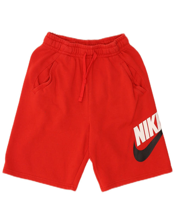 Pantaloncini sportivi Nike da bambino con grafica 13-14 anni XL rosso cotone