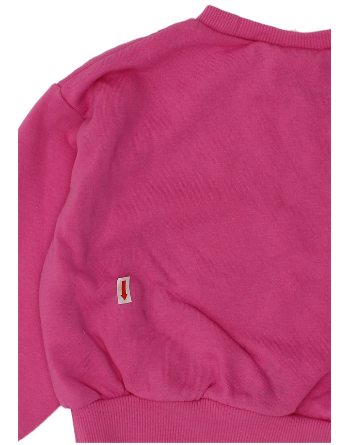 Felpa grafica per ragazze NIKE, maglione 2-3 anni, cotone rosa