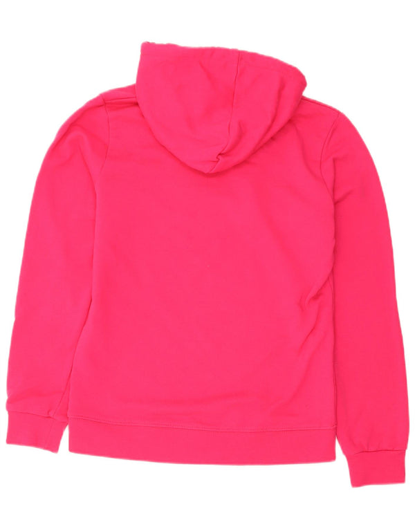 Maglione con cappuccio grafico da donna Pyrex UK 10 piccolo cotone rosa