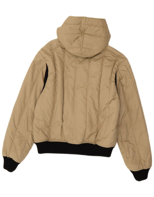 Refrigiwear Giacca imbottita con cappuccio Cruz da uomo UK 40 Large Beige Poliammide