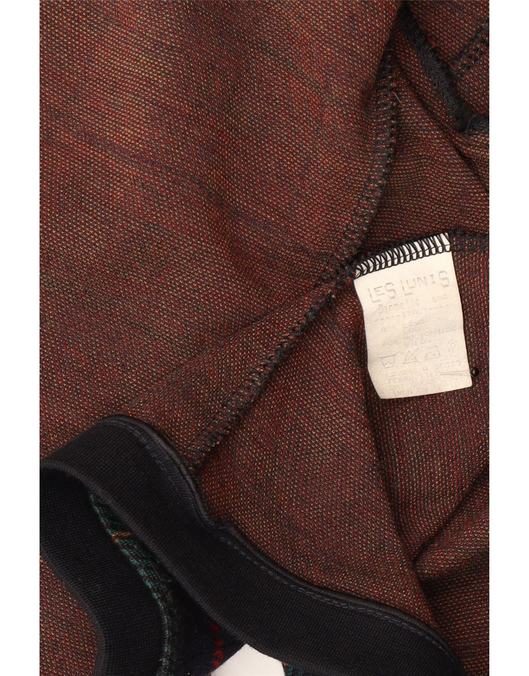 Giacca blazer a 5 bottoni da donna Les Lunis UK 14 Lana a quadri verde medio
