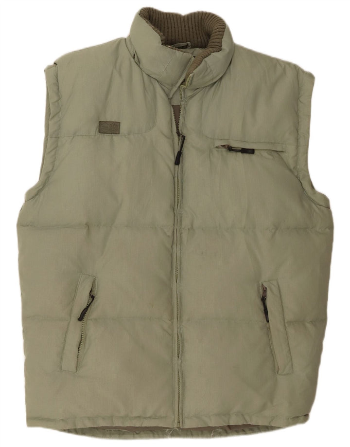 Gilet imbottito da uomo Fila UK 40 Large verde in poliammide