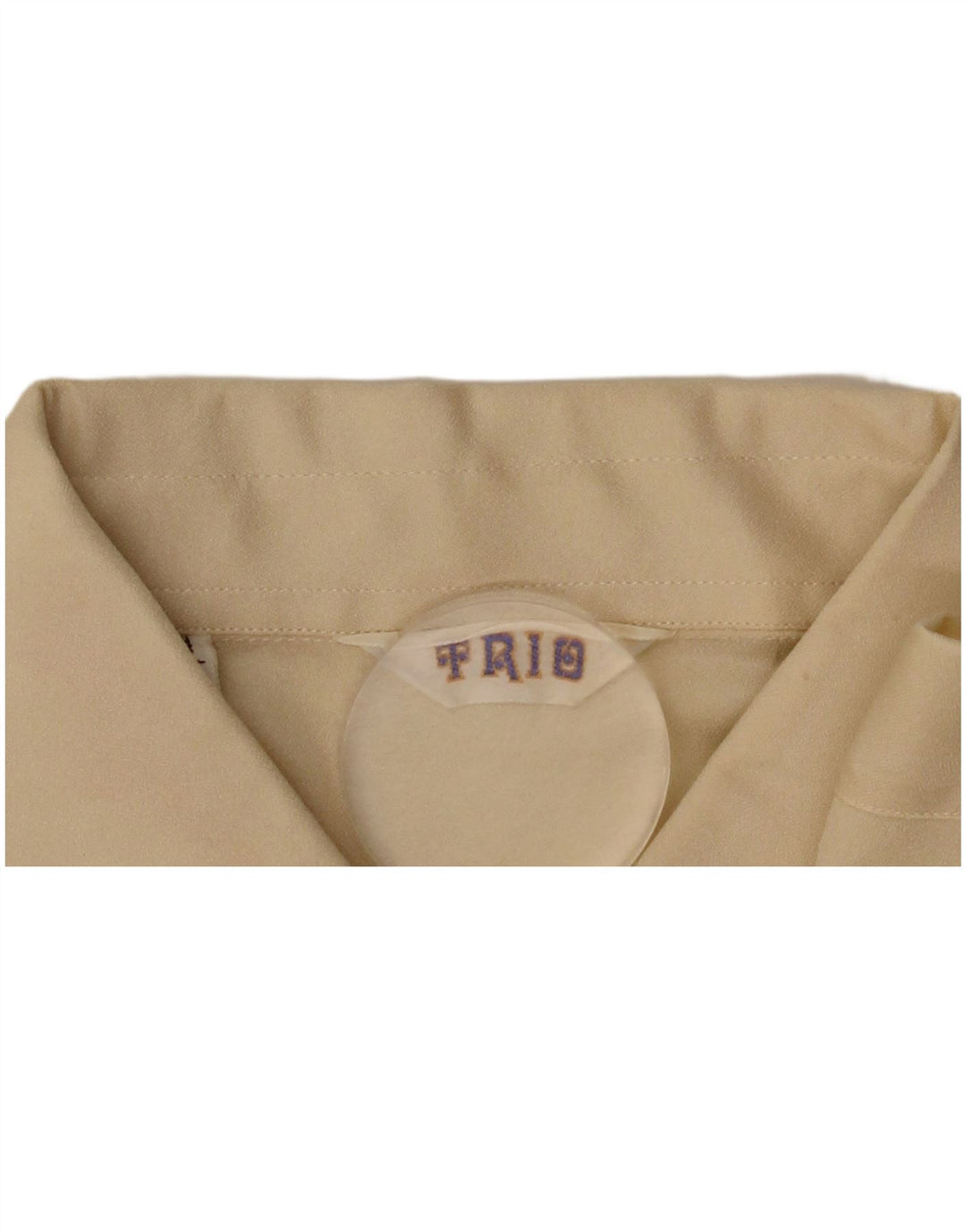 Camicia da uomo vintage taglia 42 16 1/2 grande gialla