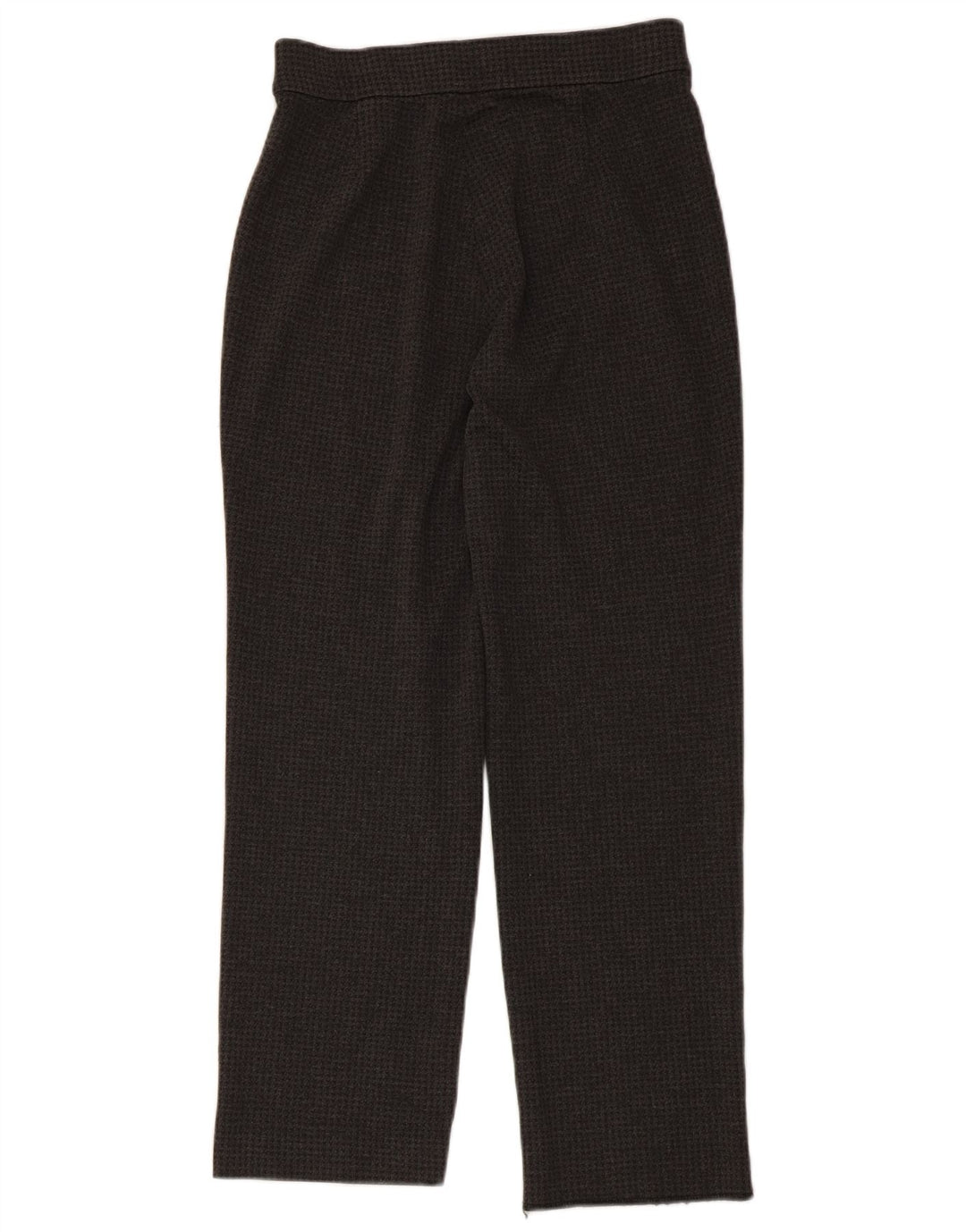 Pantaloni da donna Marks & Spencer UK 10 Small W26 L26 Pied de poule grigio