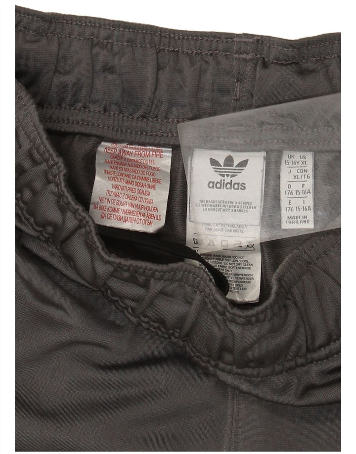 Pantaloni da tuta da ragazzo Adidas Joggers 15-16 anni Poliestere grigio