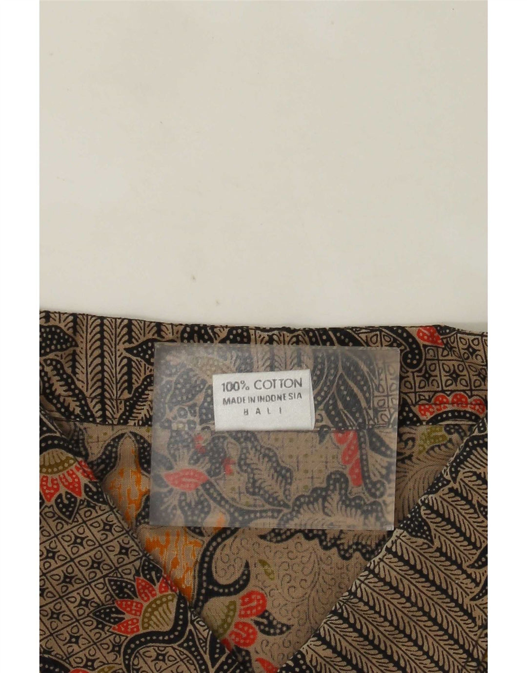 Camicia a maniche corte da uomo con motivo astratto Alit Astika 5XL multicolore