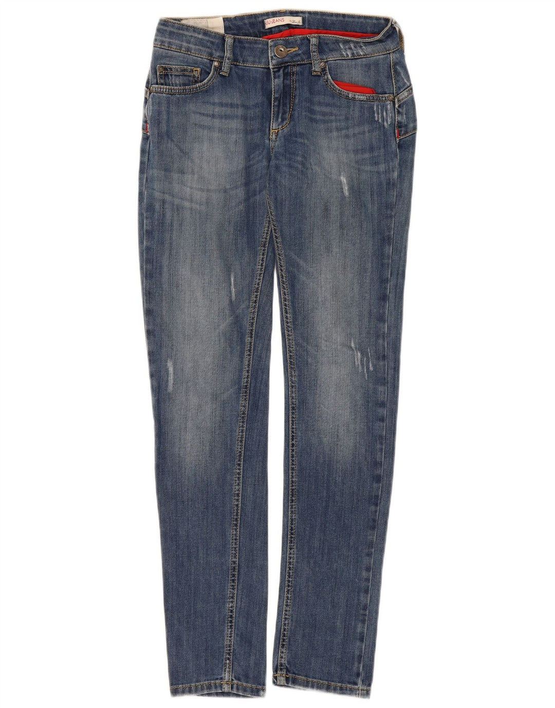 Jeans slim effetto consumato da donna Liu Jo W29 L31 cotone blu