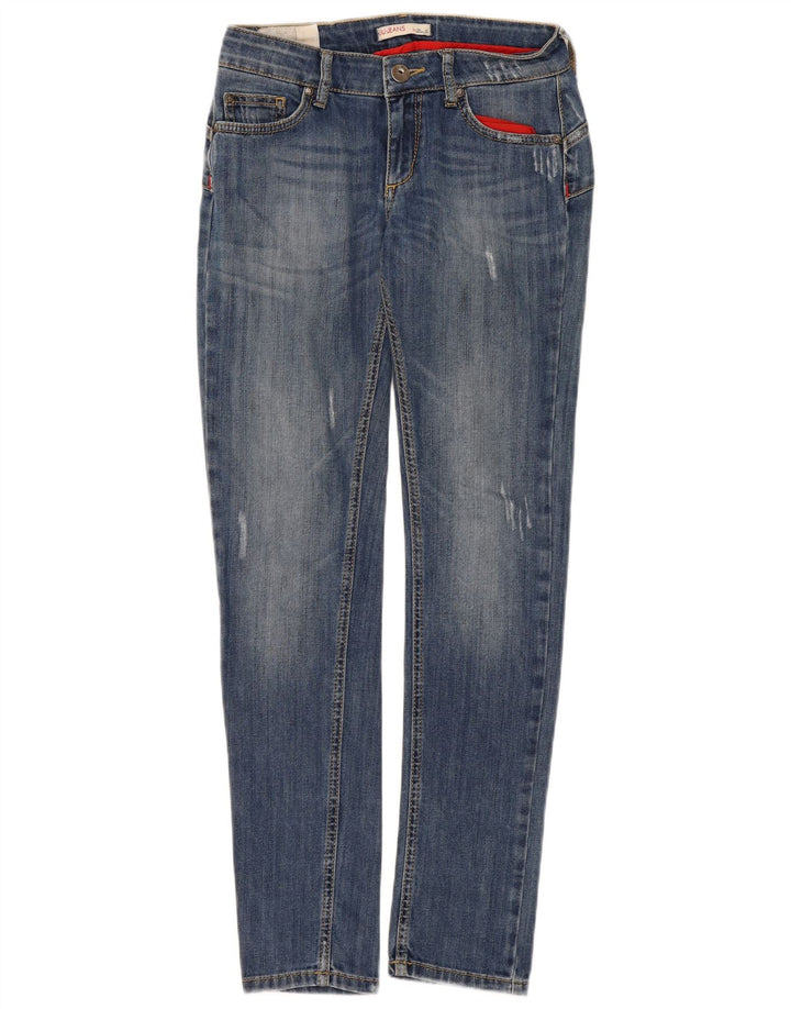 Jeans slim effetto consumato da donna Liu Jo W29 L31 cotone blu