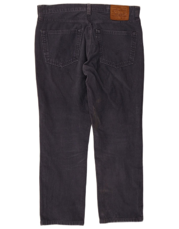 Pantaloni Levi's da uomo 511 slim in velluto a coste W32 L26 cotone blu navy