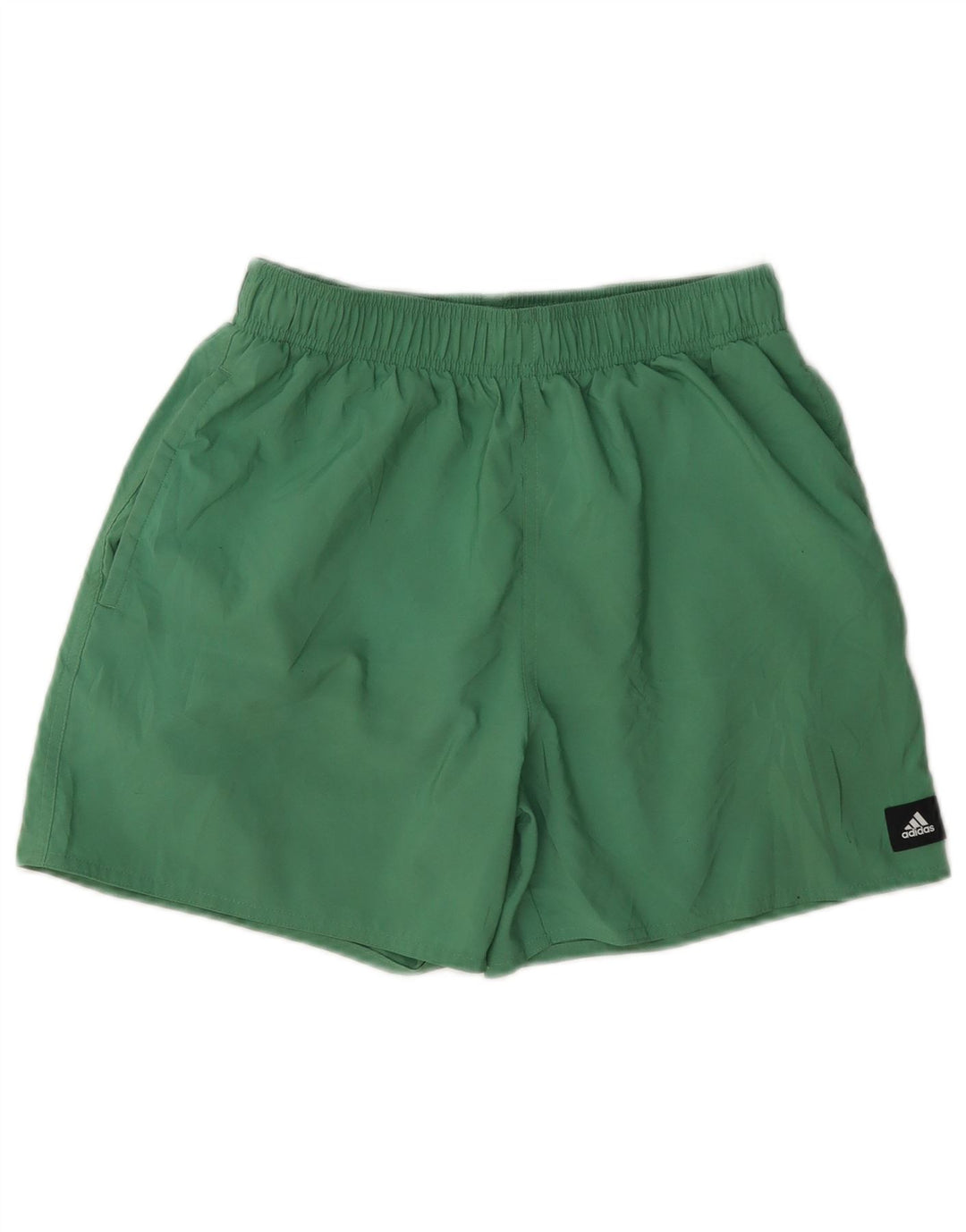 Pantaloncini sportivi da uomo Adidas piccoli in poliestere verde