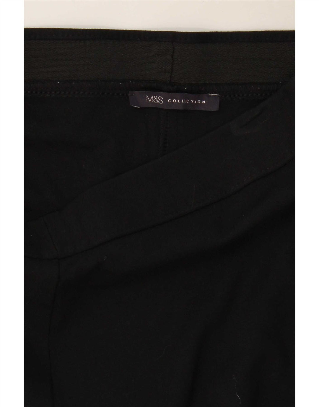 Pantaloni a zampa d'elefante Marks & Spencer da donna W30 L27 neri