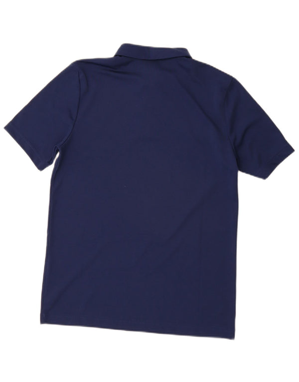 Polo Adidas Aeroready da bambino 13-14 anni in poliestere blu navy