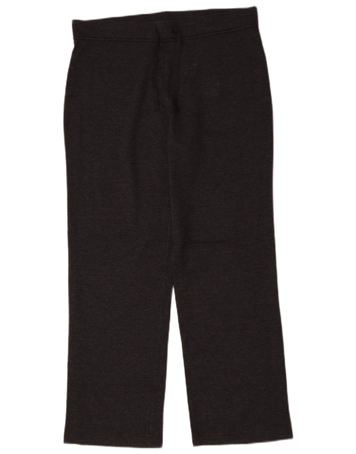 Pantaloni da tuta da donna Marks & Spencer UK 16 Large Grigio Cotone