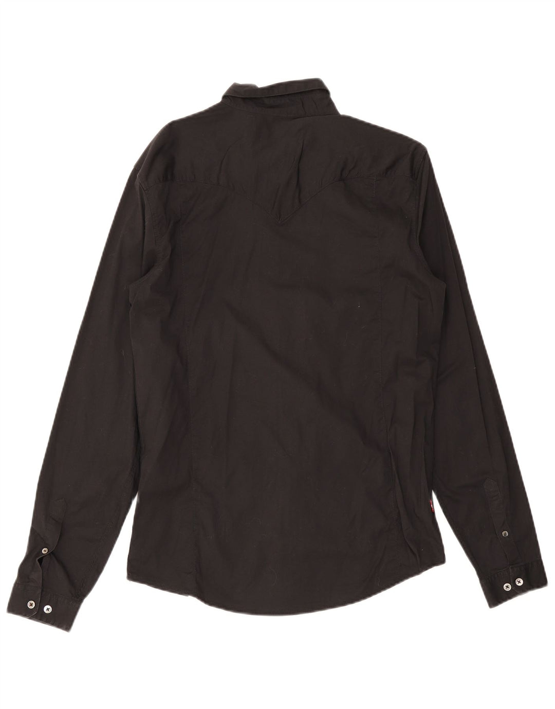 Levi's Mens Shirt Large Black Cotton