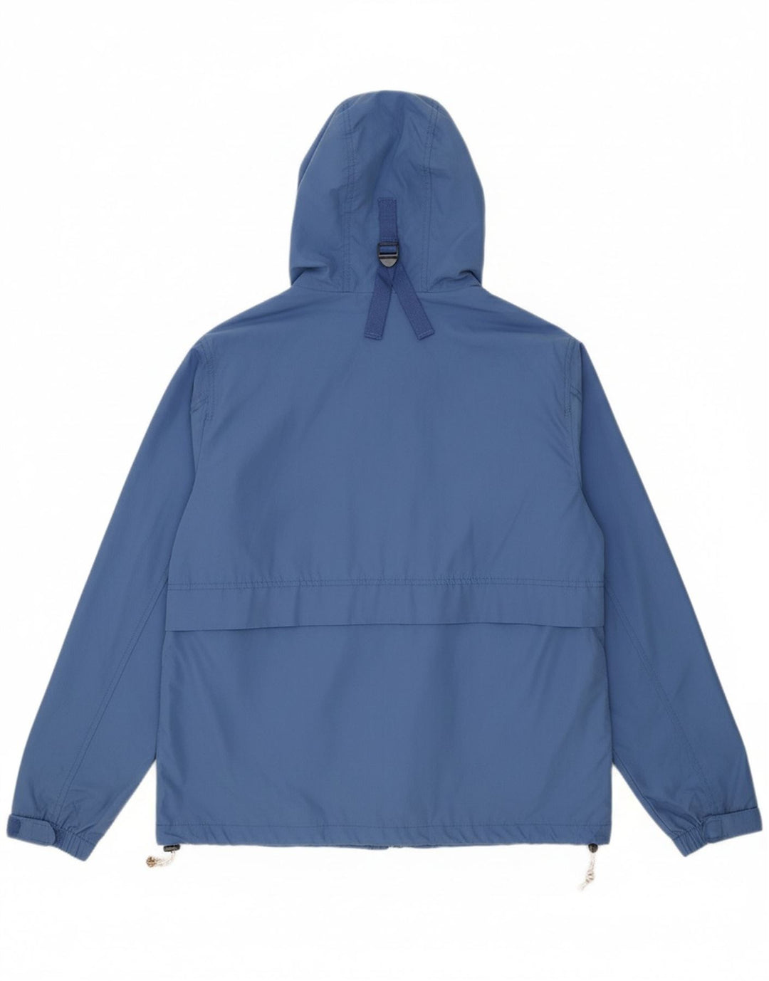 FAT FACE Mens Hooded Windbreaker Jacket UK 38 Medium Blue Cotton
