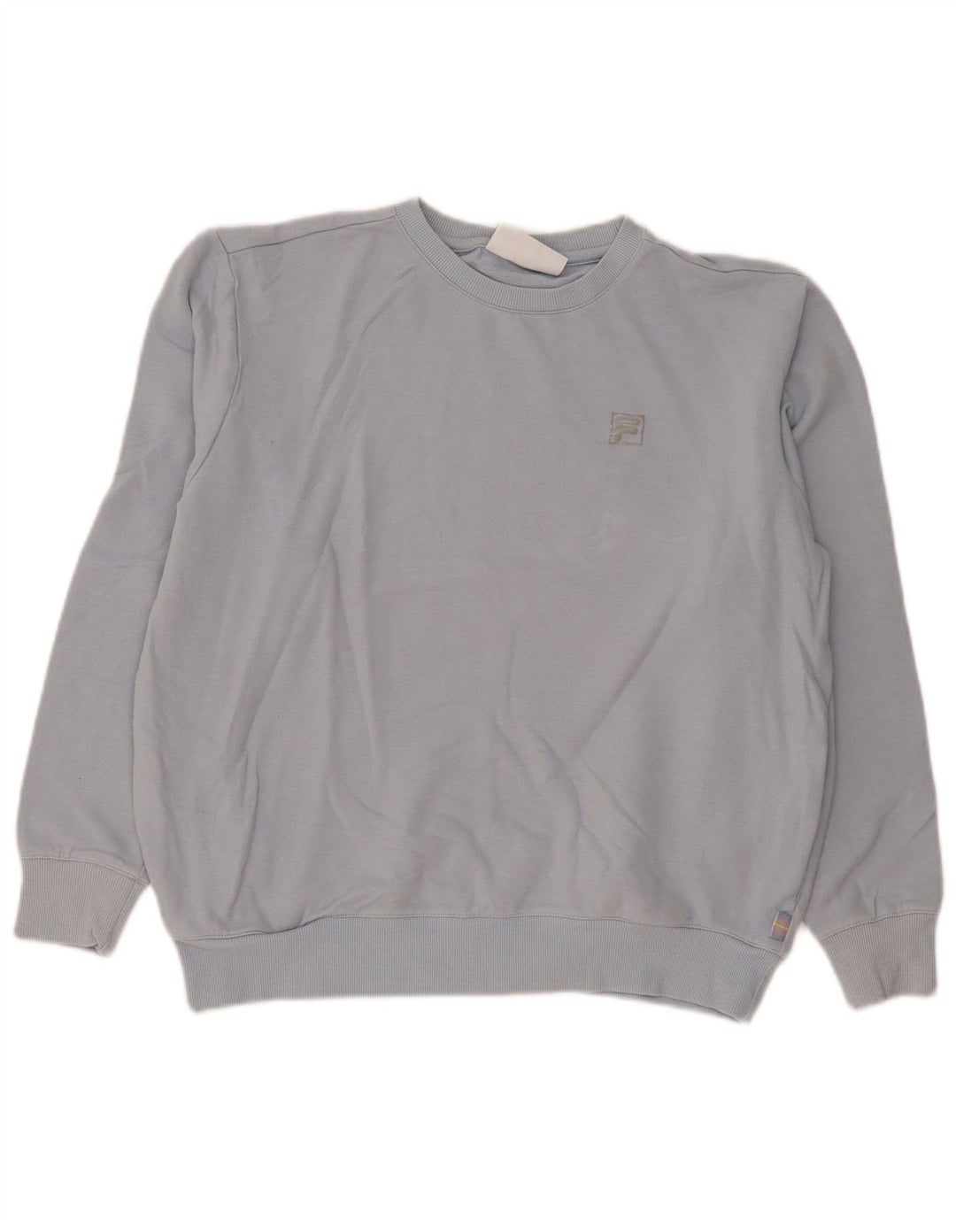 Felpa da donna Fila Maglione UK 16 Large Blu Cotone