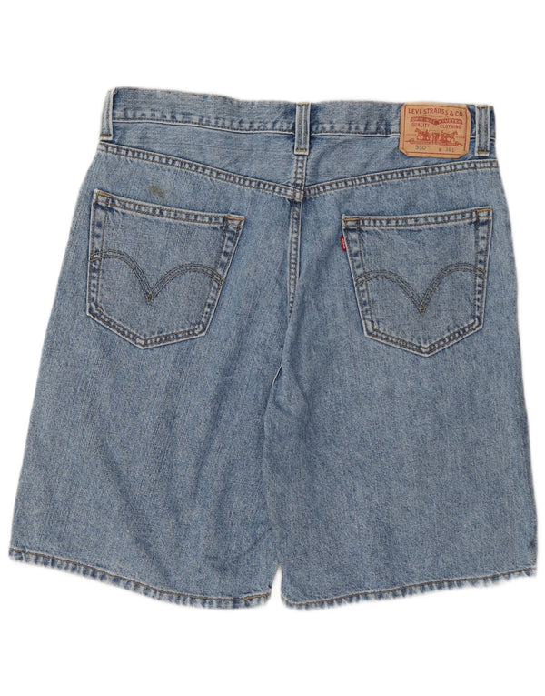 Levi's Uomo 550 Pantaloncini di jeans dalla vestibilità rilassata W36 Large Blu Cotone
