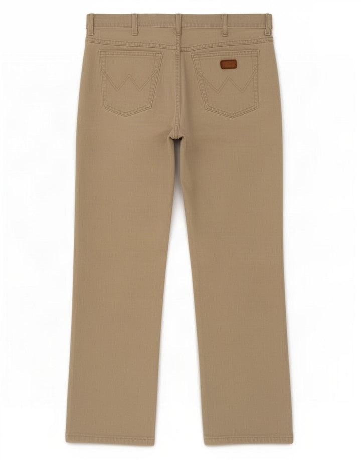 Jeans dritti da uomo Wrangler W36 L29 Beige