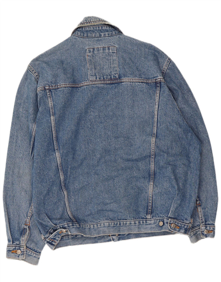 Giacca di jeans da uomo Off Limits UK 40 grande cotone blu